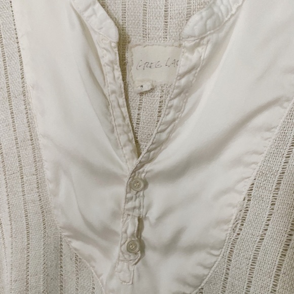 Greg Lauren Bohemian Weave Top - Picture 3 of 6